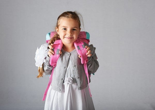 Child with Backpack