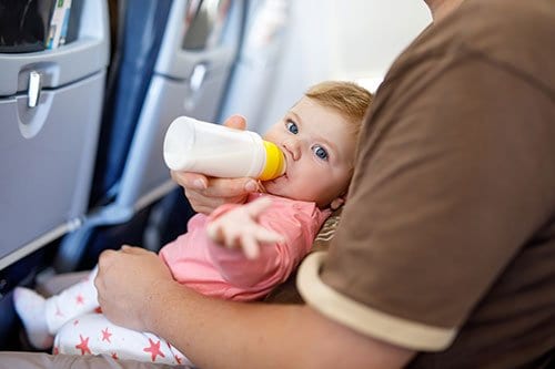Baby on Airplane