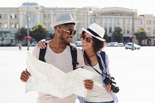 Couple on Vacation